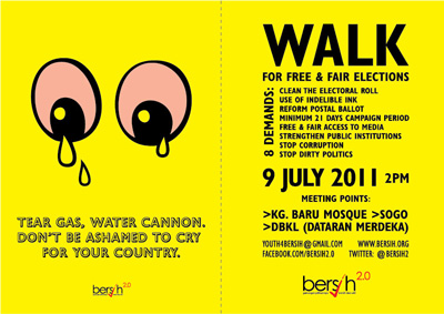 BERSIH - Tear Gas by Sharon Chin