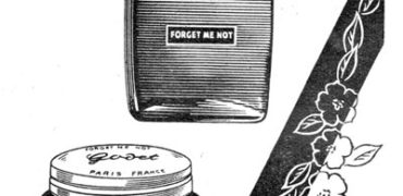 1954 Forget Me Not Perfume Ad