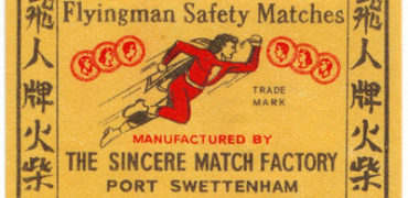 Flyingman Safety Matches